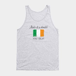 St Patricks Day 'Make it a Double' Tank Top